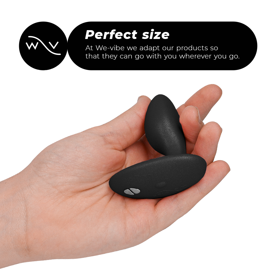 WE-VIBE - VECTOR+ BLACK PROSTATE MASSAGER