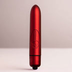 ROCKS-OFF - RO-90 SCARLET VELVET VIBRATING BULLET RED