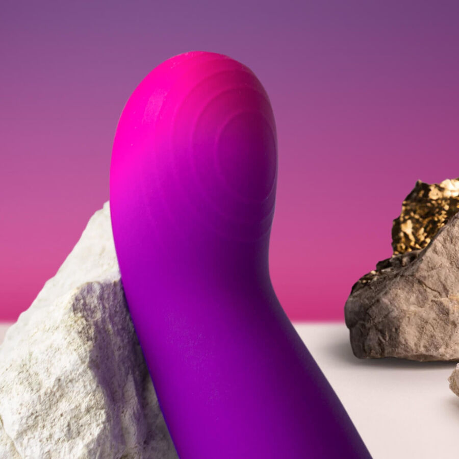 ROCKS-OFF - GLOW GIRL VIBE DISCREET LILA G-SPOT VIBRATOR