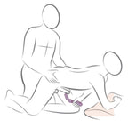 ROCKS-OFF - BLACK PROSTATE AND ANAL VIBRATOR ADAPTER