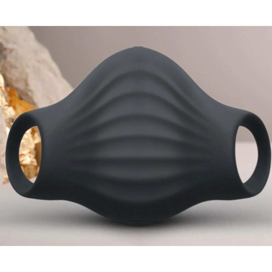 ROCKS- OFF - PALM BLACK FLEXIBLE VIBRATOR MASTURBATOR