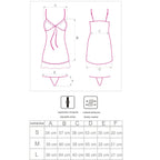 LIVCO CORSETTI FASHION - LUISE 1710 BABYDOLL + THONG BLACK S