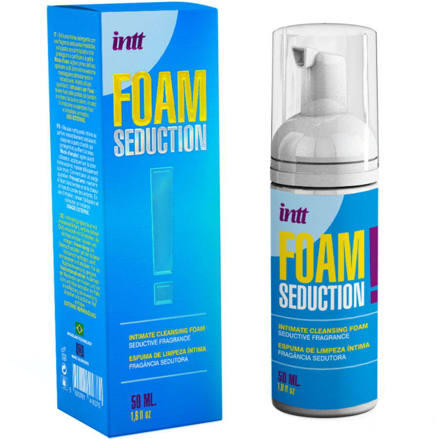 INTT RELEASES - FOAM SEDUCTION INTIMATE CLEANSING FOAM 50 ML