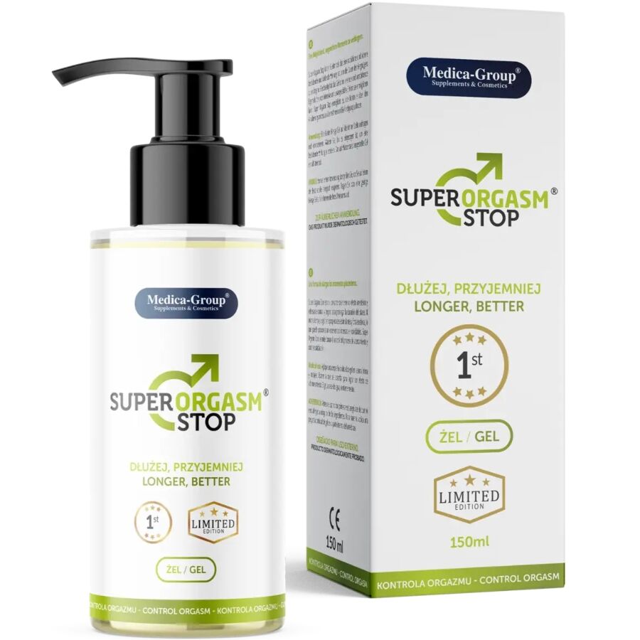 MEDICA GROUP - SUPER ORGASM STOP INTIMATE GEL FOR MEN 150 ML