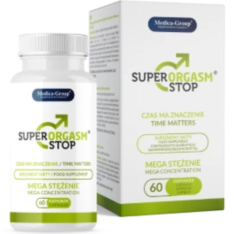 MEDICA GROUP - SUPER ORGASM STOP DELAY FOR MEN 60 CAPSULES