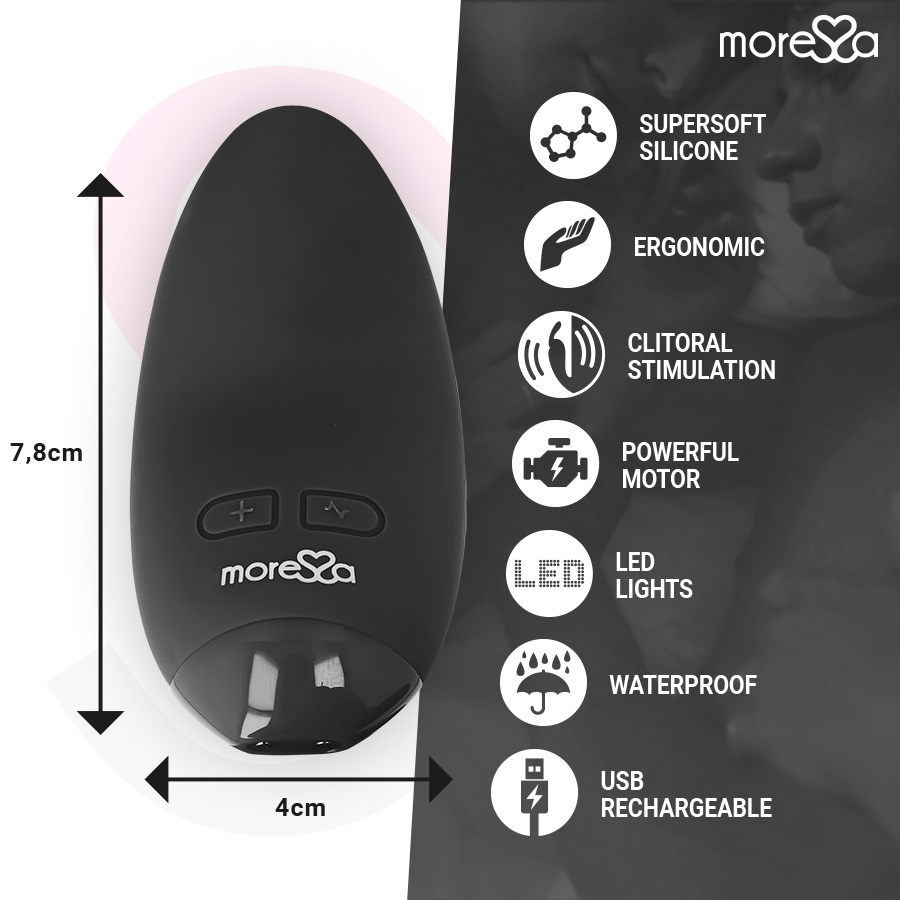 MORESSA - BLOSSOM BLACK VIBRATOR
