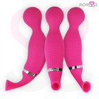 MORESSA - KIRK DUO SUCTION + MULTI-PERFORMANCE MASSAGER PREMIUM SILICONE RECHARGEABLE