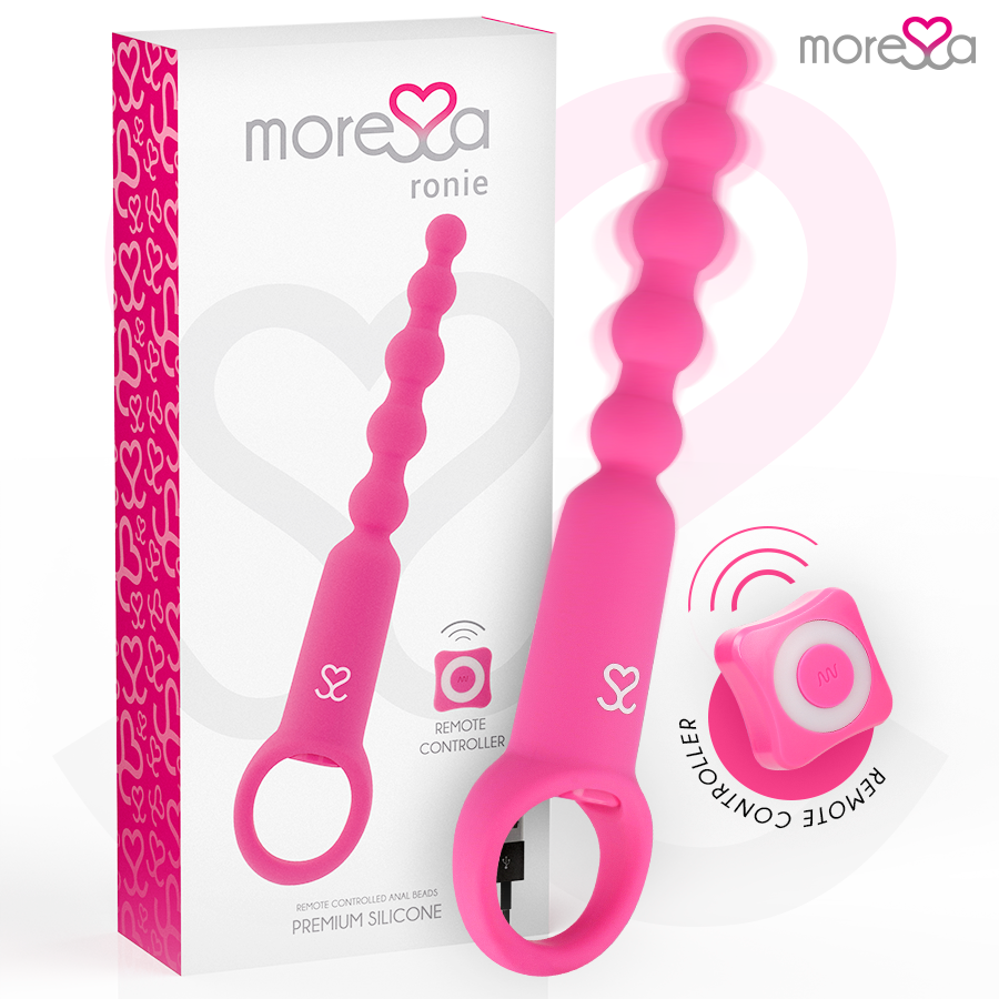 MORESSA - RONIE REMOTE CONTROL ANAL PLEASURE PINK
