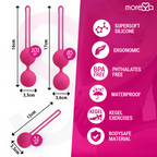 MORESSA - OSIAN SET PREMIUM SILICONE PINK (Osian One - 51 g | Osian Two - 101 g | Osian Three 85 g)