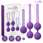 MORESSA - OSIAN SET PREMIUM LILA SILIKON