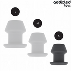 ADDICTED TOYS - EXTREME HOLLOW ANAL PLUG SILICONE SIZE S 7.5 CM