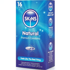 SKINS - NATURAL PREMIUM CONDOMS PACK 16