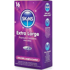 SKINS - EXTRA LARGE PREMIUM CONDOMS PACK 16