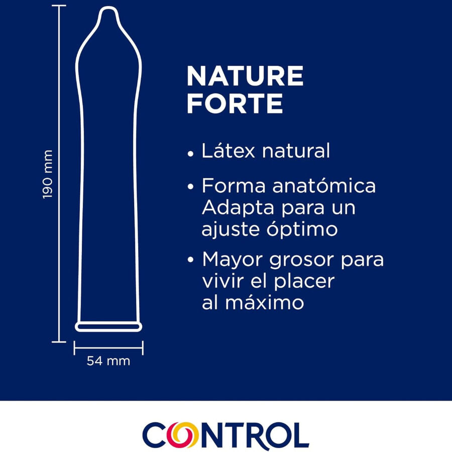 CONTROL - NATURE FORTE CONDOMS 144 UNITS