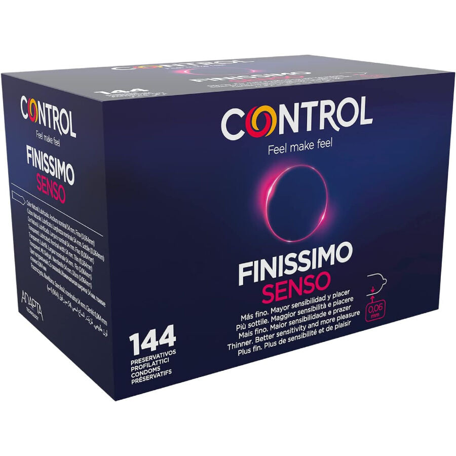 CONTROL - FINISSIMO SENSO CONDOMS 144 UNITS