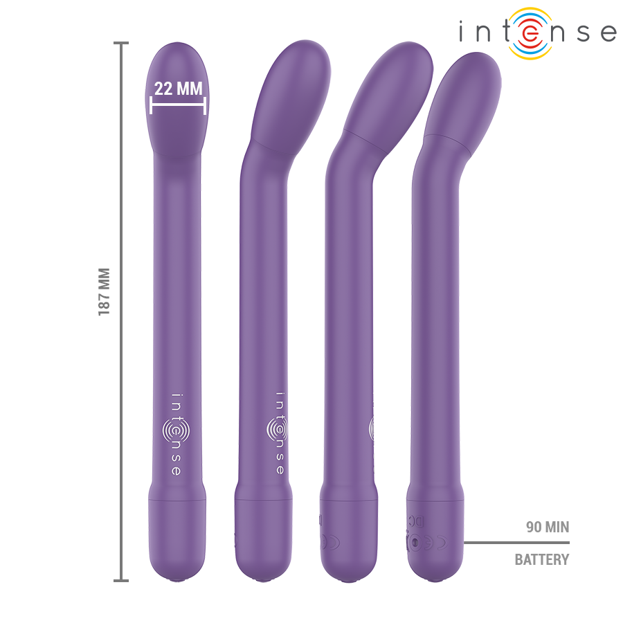 INTENSE - KARLIE RECHARGEABLE G-SPOT STIMULATOR PURPLE