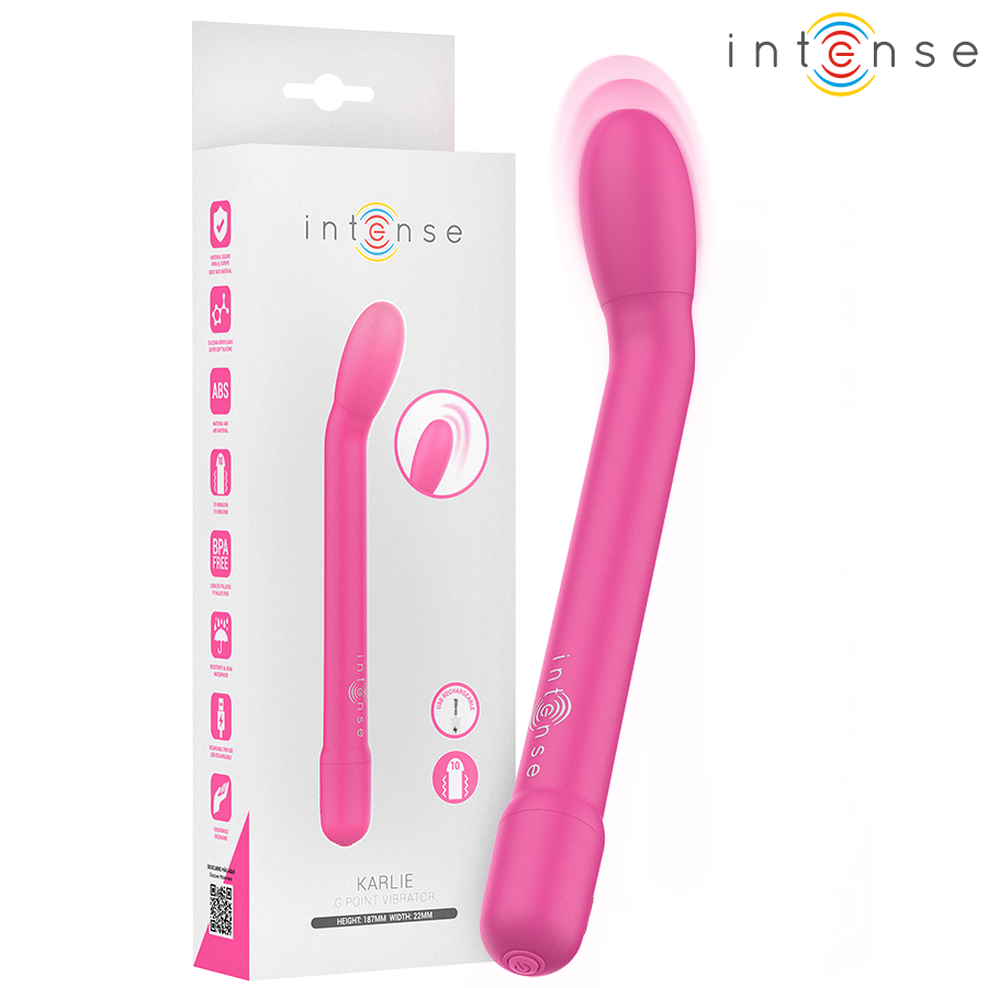 INTENSE - KARLIE RECHARGEABLE G-SPOT STIMULATOR PINK