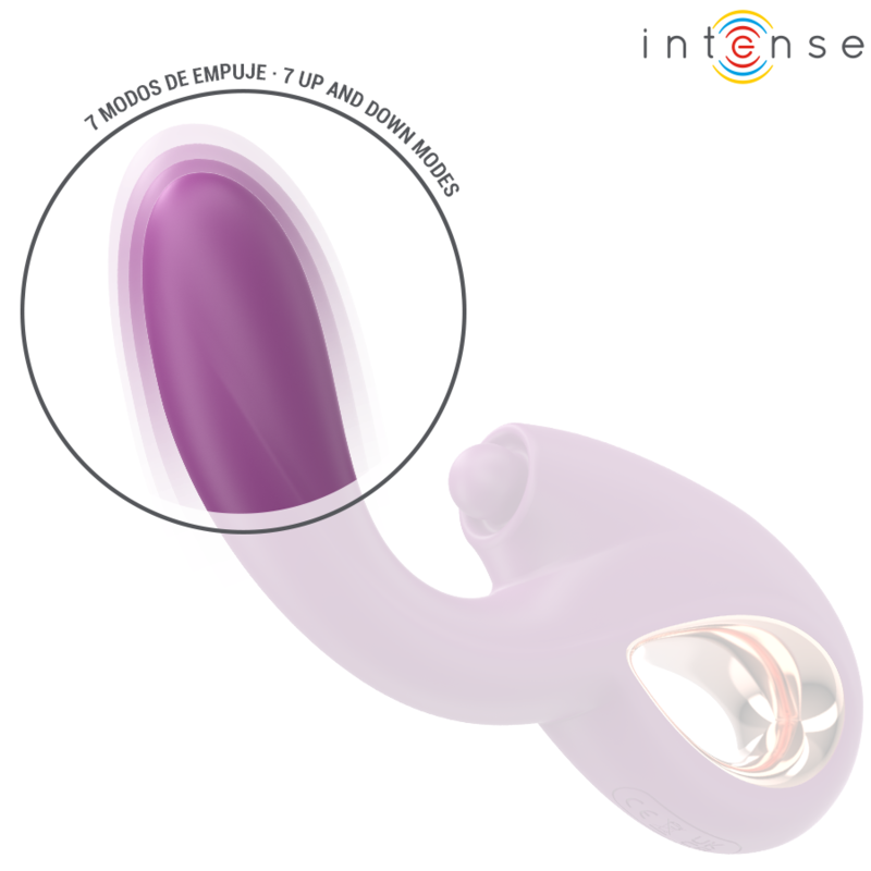 INTENSIV - LALI MULTIFUNKTIONS-G-PUNKT-VIBRATOR TAPPING &amp; STOSS &amp; VIBRATION LILA