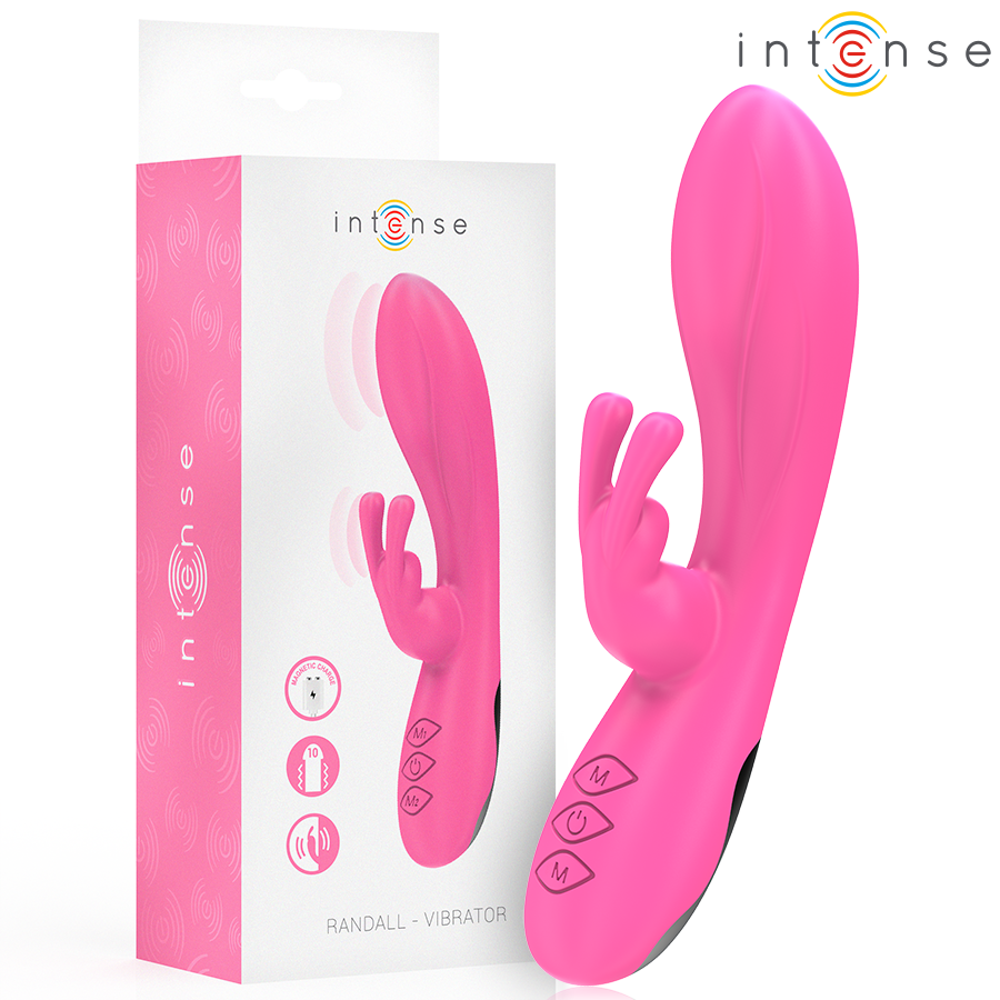 INTENSE - RANDALL RABBIT VIBRATOR 10 VIBRATIONS PINK