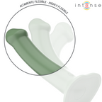 INTENSE - BECCA VIBRATOR MIT SAUGNAPF 10 VIBRATIONEN GRÜNE FERNBEDIENUNG
