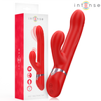 INTENSE - LELE MULTIFUNKTIONSVIBRATOR ROTIEREND &amp; OSZILLATION &amp; STIMULATION ROT