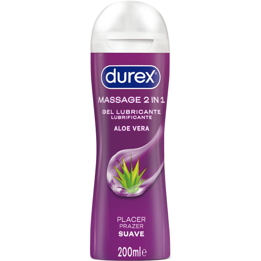 DUREX - SOFT ALOE VERA MASSAGE LUBRICANT GEL 200 ML