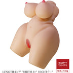 CRAZY BULL - GRACE REALISTIC FEMALE TORSO VAGINA AND ANAL 7.5 KG