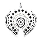 BIJOUX - INDISCRETS FLAMBOYANT BLACK&SILVER