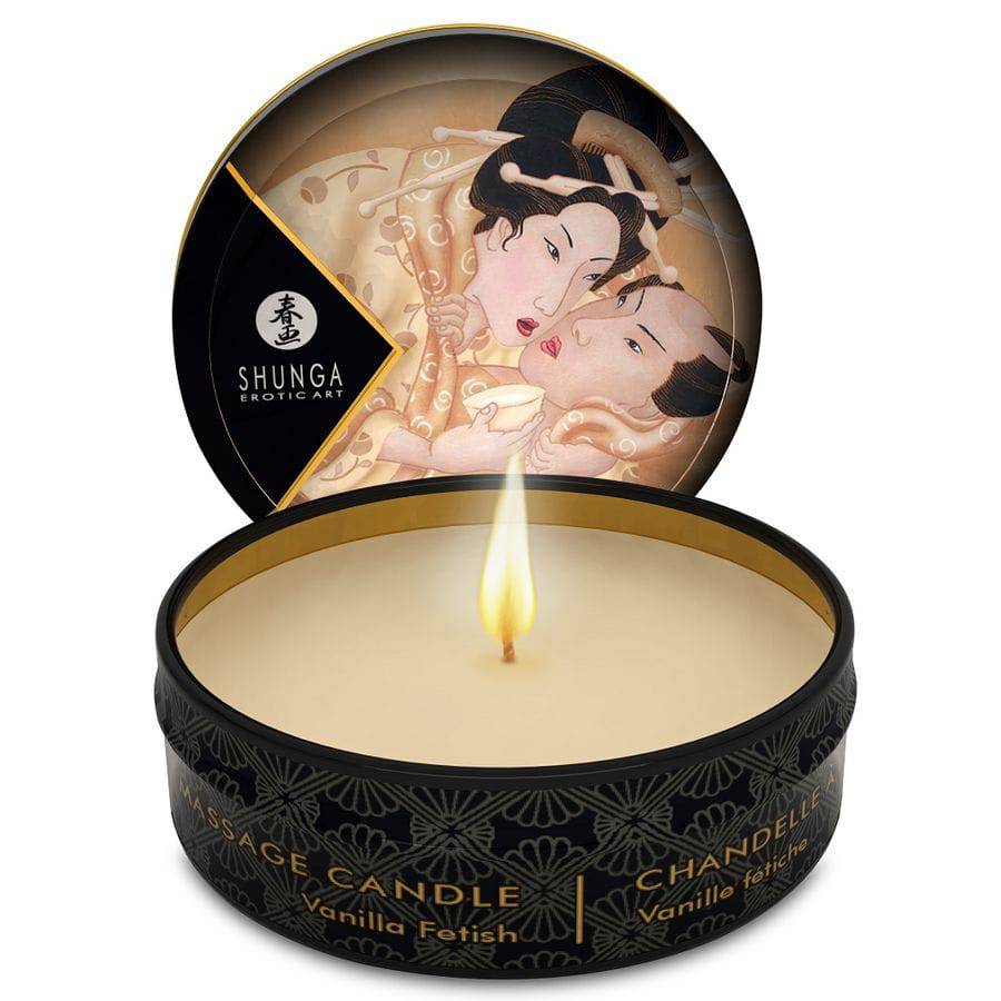 SHUNGA - 迷你 CANDELIGHT 香草按摩蜡烛 30 毫升