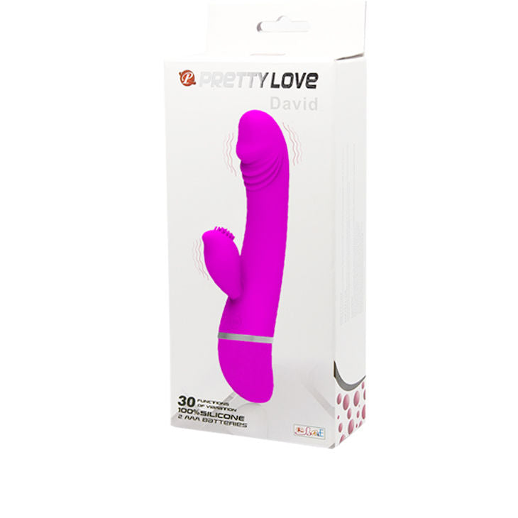 PRETTY LOVE - FLIRTATIONSVIBRATOR MIT RABBIT DAVID