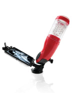 EXTREME TOYZ - PDX MEGA BATOR USB-MASTURBATOR FÜR MÄNNLICHE MASTURBATOREN, MUND, ROT