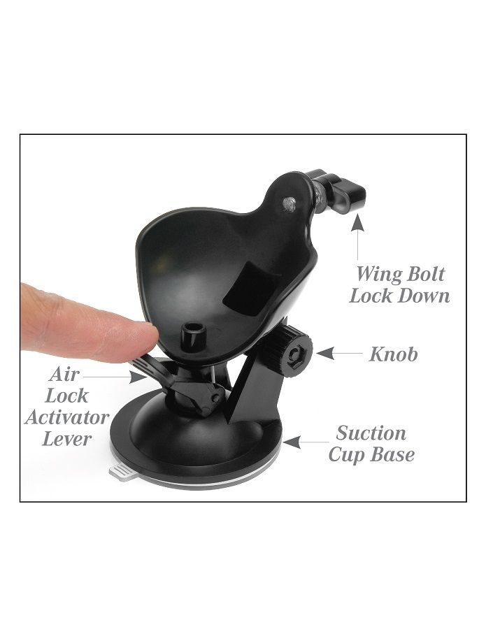 EXTREME TOYZ - PDX MEGA BATOR USB-MASTURBATOR FÜR MÄNNLICHE MASTURBATOREN, MUND, ROT