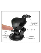 EXTREME TOYZ - PDX MEGA BATOR USB-MASTURBATOR FÜR MÄNNLICHE MASTURBATOREN, MUND, ROT