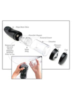 EXTREME TOYZ - PDX MEGA BATOR USB MASTURBATOR MASCHILE ANO NERO