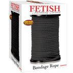 FETISH FANTASY SERIES - SERIES BONDAGE SEIL SCHWARZ 60,96 METER
