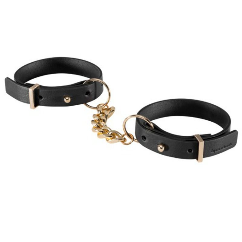 BIJOUX - INDISCRETS MAZE HANDSCHELLEN SCHWARZE ARMBÄNDER