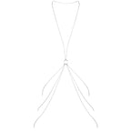 BIJOUX - MAGNIFIQUE METAL CHAINS FOR THE BODY 8 SILVER