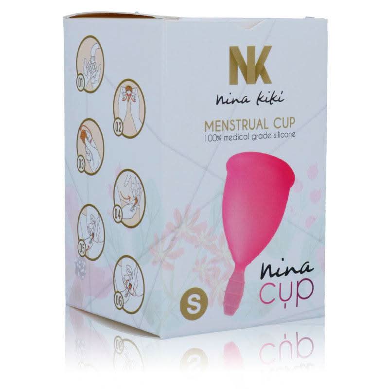 NINA KIKÍ - 粉色月经杯 - S码