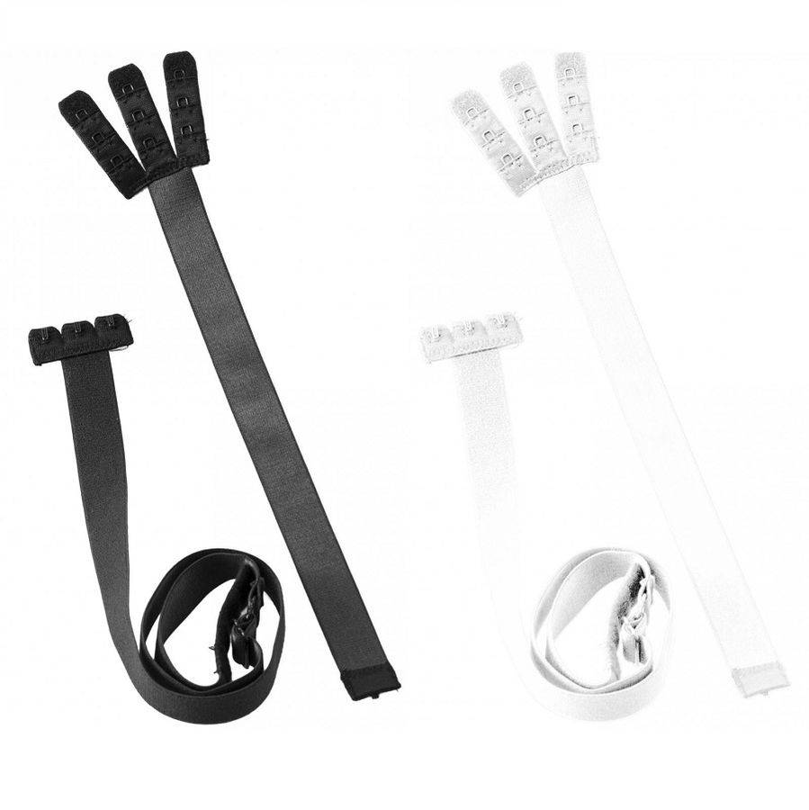 BYE-BRA - BH-ADAPTER MIT OFFENEM RÜCKEN SCHWARZ-WEISS