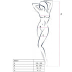 PASSION - FRAU BS013 ROTER BODYSTOCKING EINE GRÖSSE