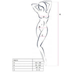 PASSION - WOMAN BS019 BODYSTOCKING BLACK ONE SIZE