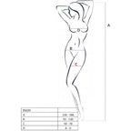 PASSION - WOMAN BS020 BODYSTOCKING BLACK ONE SIZE
