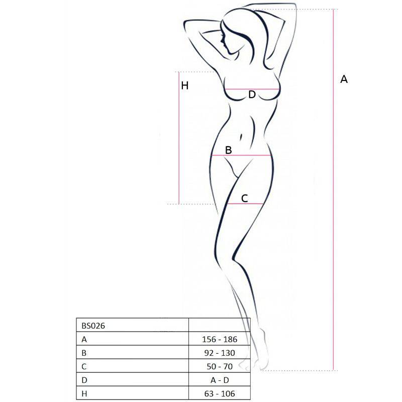PASSION - 女款 BS026 黑色连衣裙款式连体衣 均码