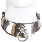 METAL HARD - RESTRAINT COLLAR WITH RING