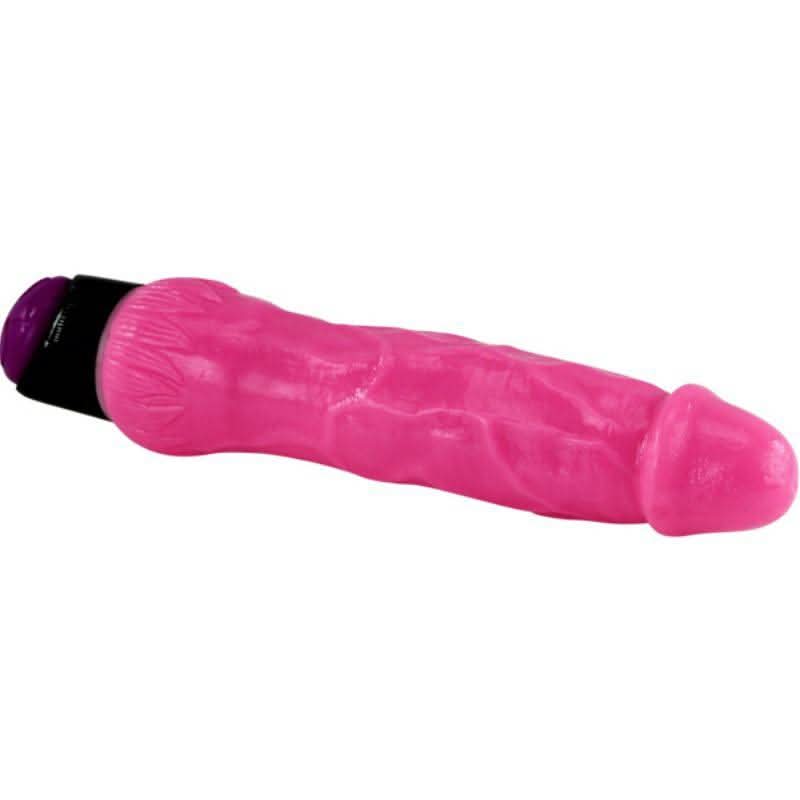 BAILE - COLORFUL SEX REALISTIC VIBRATOR PINK 24 CM