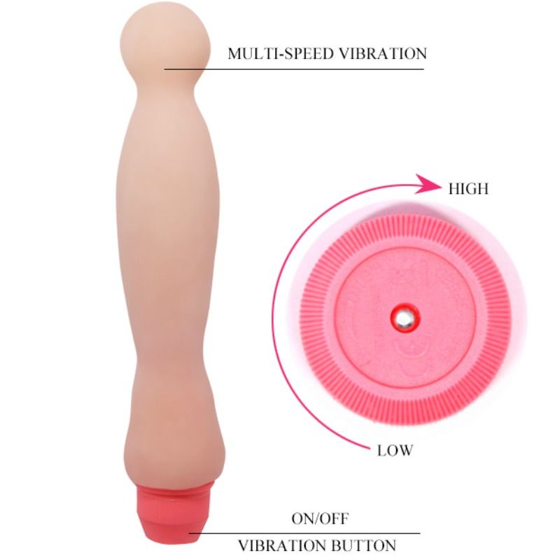 BAILE - FLEXI VIBE SINNLICHER WIRBELSÄULENVIBRATOR 22 CM