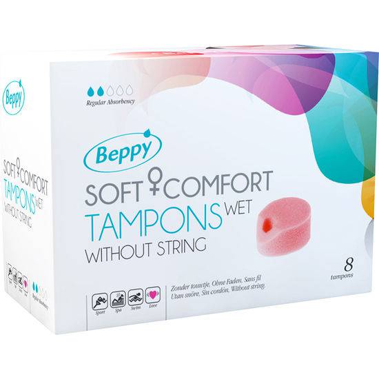 BEPPY - 柔软舒适卫生棉条 8 支装