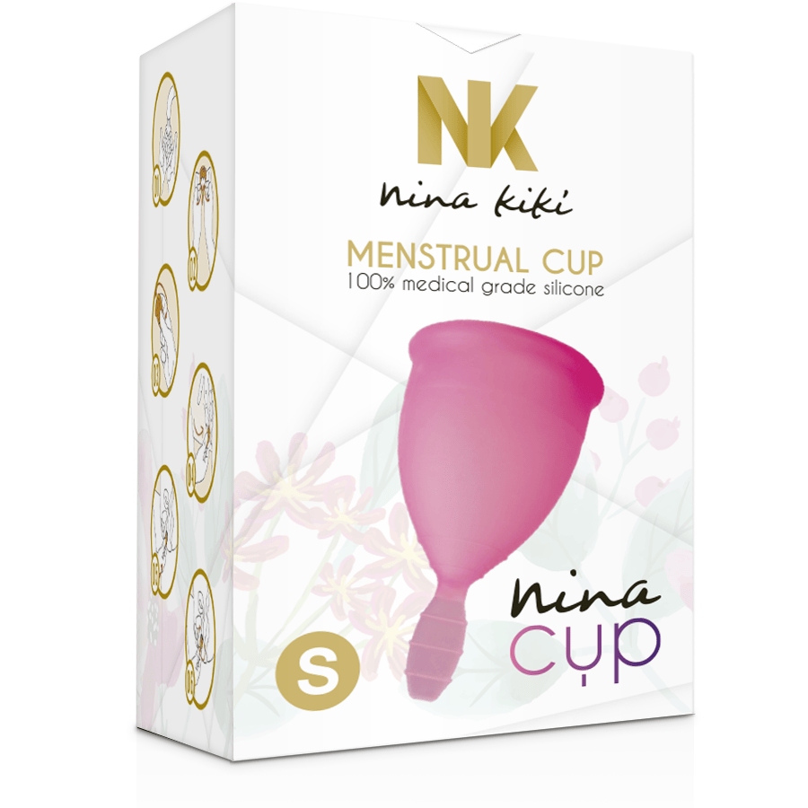 NINA KIKÍ - 粉色月经杯 - S码