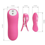 BAILE - ROMANTIC WAVE PIZZAS WITH VIBRATION AND FUCHSIA ELECTROSHOCK