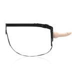 FETISCH DEVOT-HARNESS - FLEISCH REALISTISCHES SILIKON 16 CM